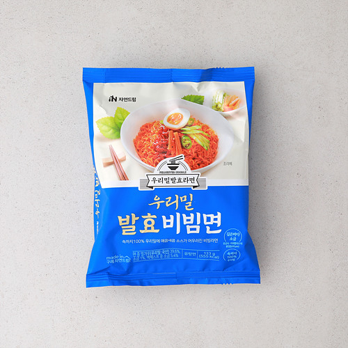 우리밀발효비빔면