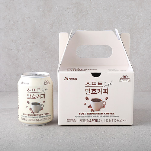 소프트(SOFT)발효캔커피*4개입