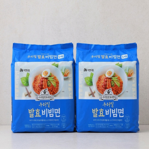 (번들)우리밀발효비빔면*5개입*2