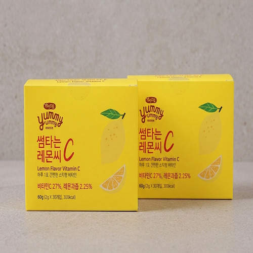 (번들)썸타는레몬씨C*60g*2개