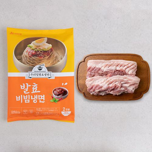 [[이벤트특가]발효삼겹살+발효비빔냉면(50%가격혜택)]-상세정보
