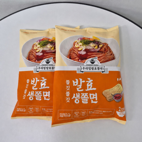 (번들)쫄깃쫄깃발효생쫄면*460g*2개