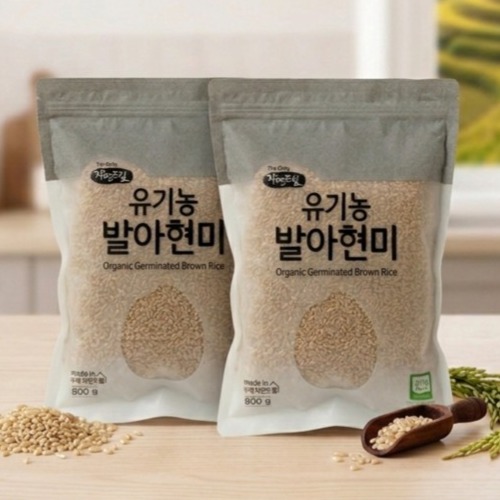 (번들)유기농발아현미*800g*2번들*알콩달콩