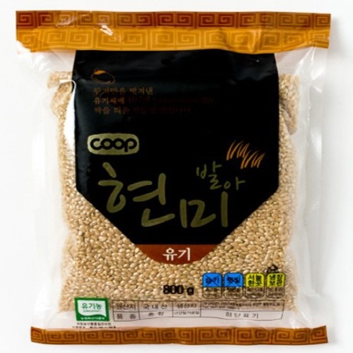 [유기농발아현미]-상세정보