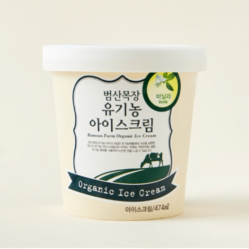 유기농바닐라아이스크림*474ml
