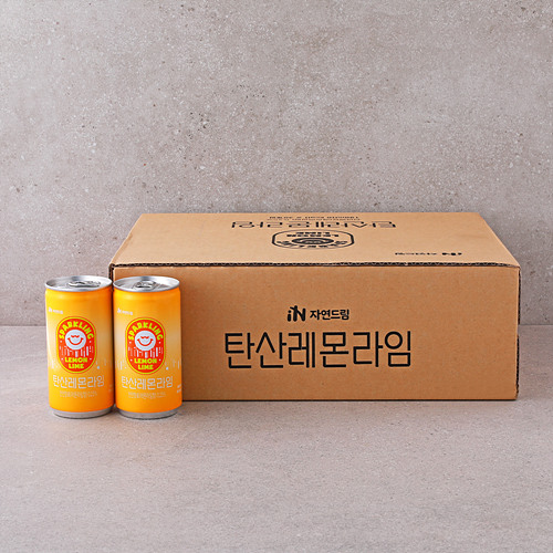 [탄산레몬라임(캔)]-상세정보