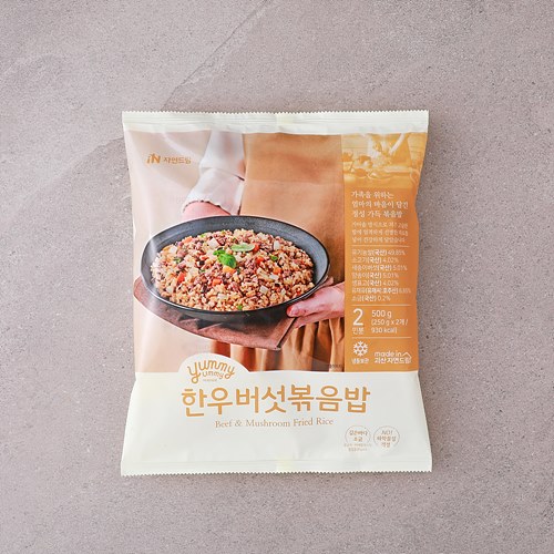 [한우버섯볶음밥(2개입)]-상세정보