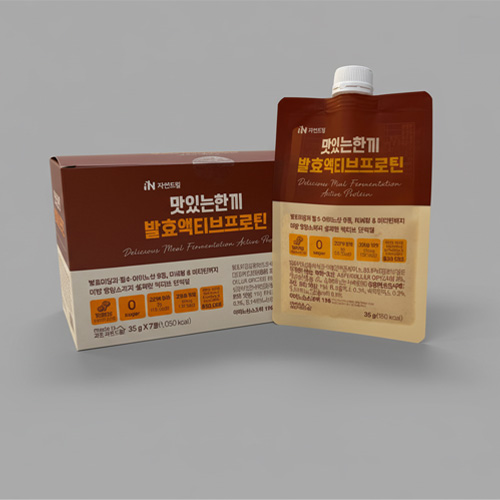 발효액티브프로틴(박스)*35g*7포