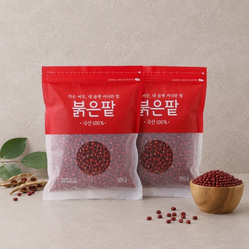 (번들)붉은팥*500g*2개