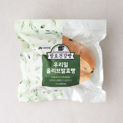 우리밀올리브발효빵