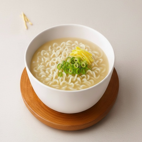 우리밀발효사골라면