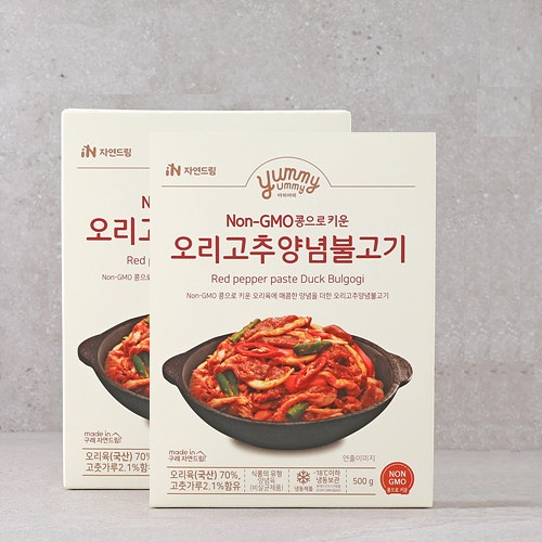 [(번들)오리고추양념불고기*500g*2개번들]-상세정보