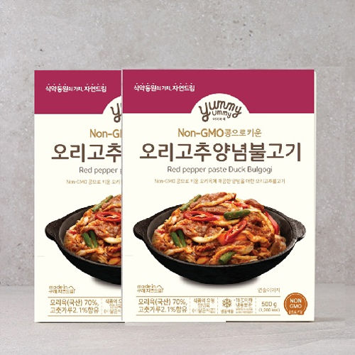 (번들)오리고추양념불고기(무)*500g*2개