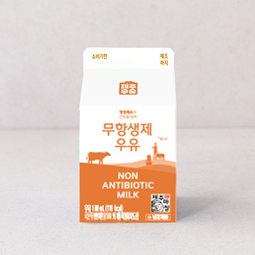 [무항생제우유*180ml*제주우유]-상세정보