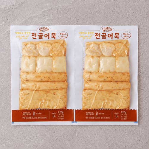 (번들)전골어묵*270g*2개*정어묵