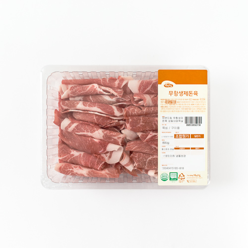 [돼지냉동대패목살*명진]-상세정보