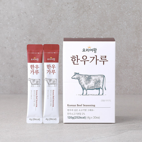 [요리여왕한우가루(30개입)*120g]-상세정보