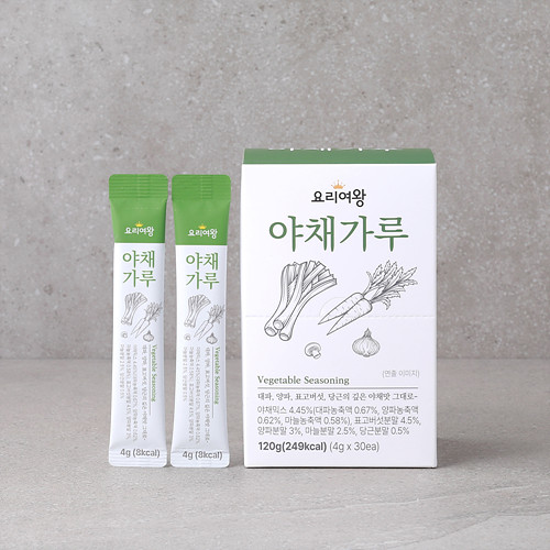 [요리여왕야채가루(30개입)*120g]-상세정보
