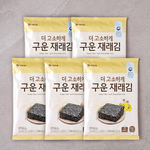(번들)더고소하게구운재래김(전장)